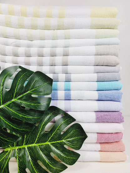 10 CABANA Onesided Terry Towel Set , Assorted sand Proof