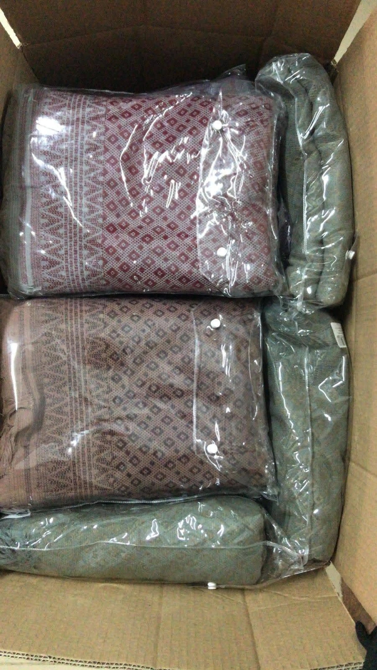 10 PACK One sided Terry Towels, Assorted sand free PREMIUM Q