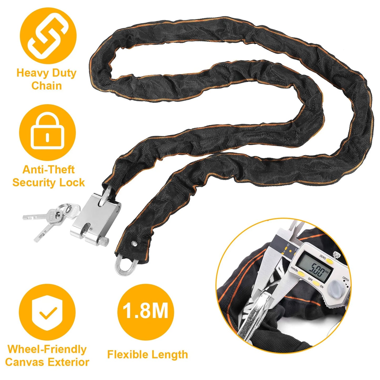 1.8M Bike Chain Lock