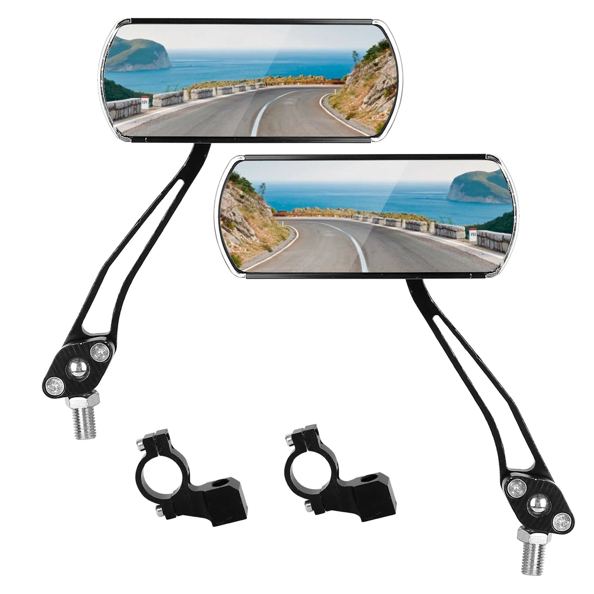 1 Pair Handlebar Bike Mirrors